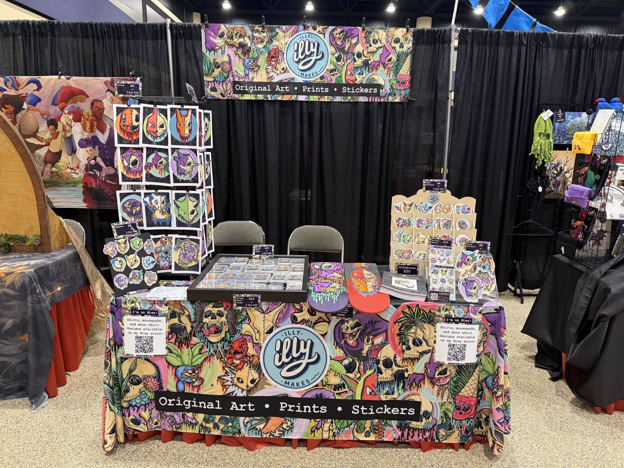 This past weekend, I had the pleasure of vending at Nickel City Comic Con 2025 in Buffalo, NY! It was my third time ever running a booth at a con, and by far the biggest one I’ve done—my first two were smaller trading card events in the area, so this was a major step up.