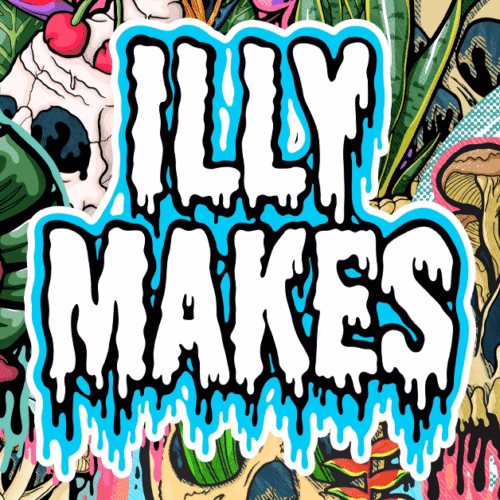 Welcome to the Illymakes Art Blog: Drippy Skulls, Digital Creations, and More