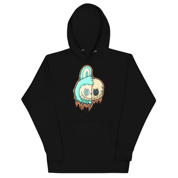 Drippy Labubu Skull Hoodie - Image 2
