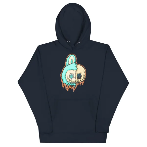 Drippy Labubu Skull Hoodie - Image 3