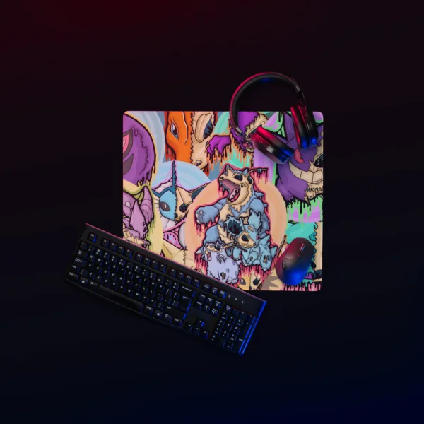 Drippy Pokémon Skulls Gaming Mousepad - Image 2
