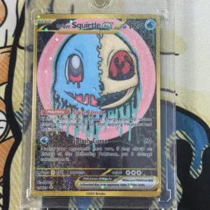 Drippy Squirtle EX Trading Card