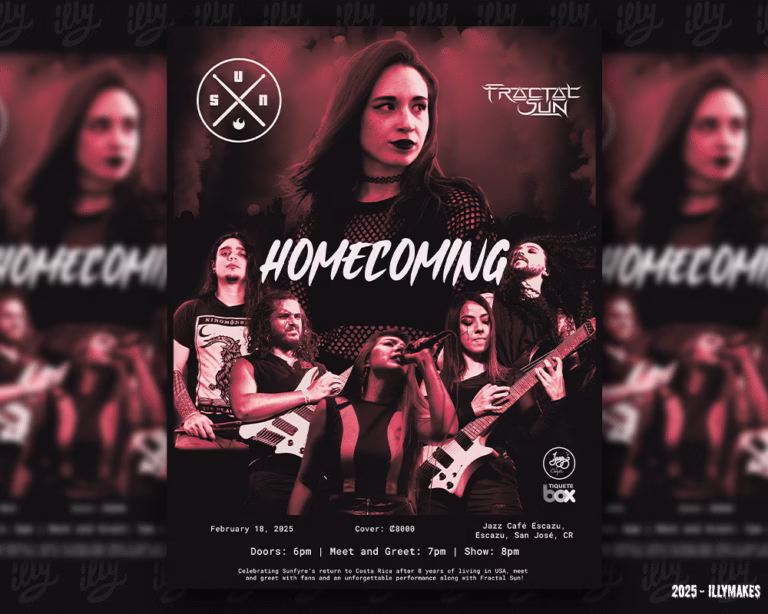 Sunfyre Homecoming Concert Poster