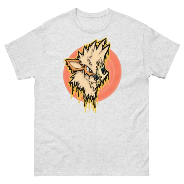 Drippy Arcanine Skull T-Shirt - Image 6