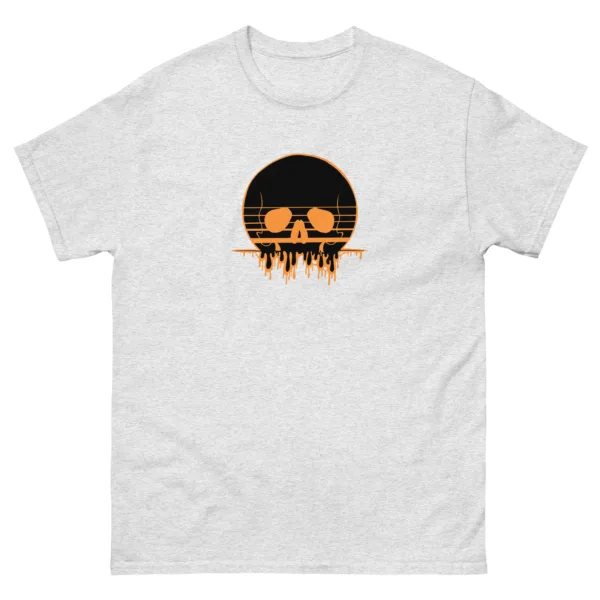 Drippy Horizon Sun Skull Tee - Image 6