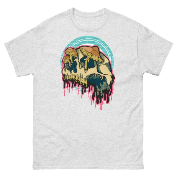 Drippy Mushroom Skull Tee - Image 6