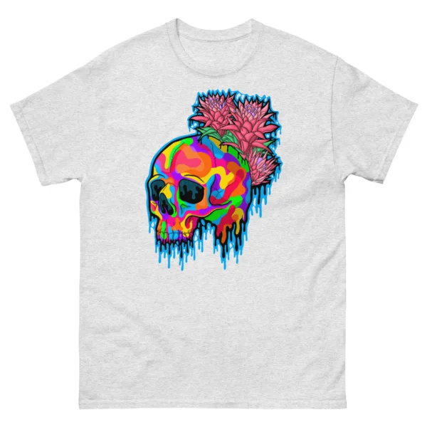 Drippy Pride Skull 2 T-Shirt - Image 6