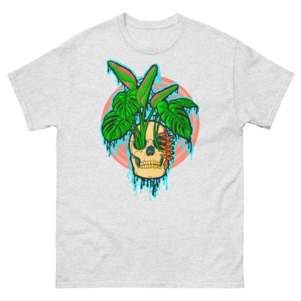 Drippy Tropical Skull Tee - Image 6