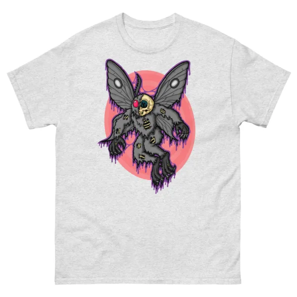 Drippy Mothman Skeleton Tee - Image 6