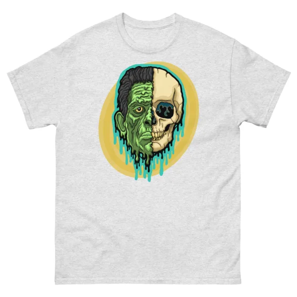 Drippy Frankenstein Skull Tee - Image 6