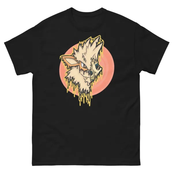 Drippy Arcanine Skull T-Shirt - Image 2