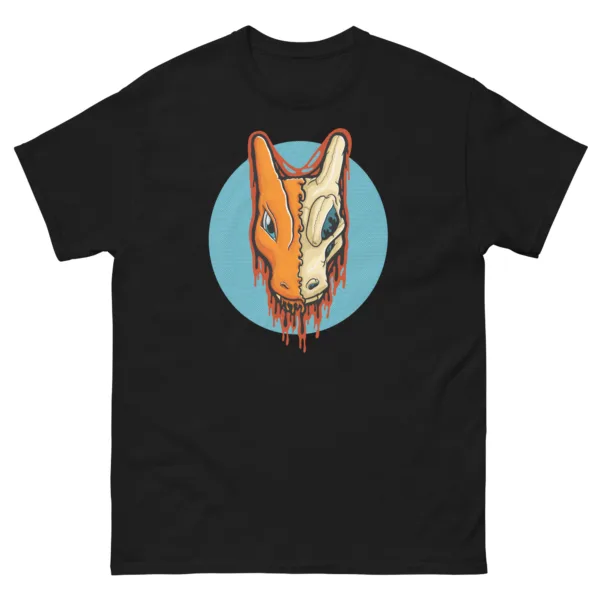 Drippy Charizard Skull Tee - Image 2