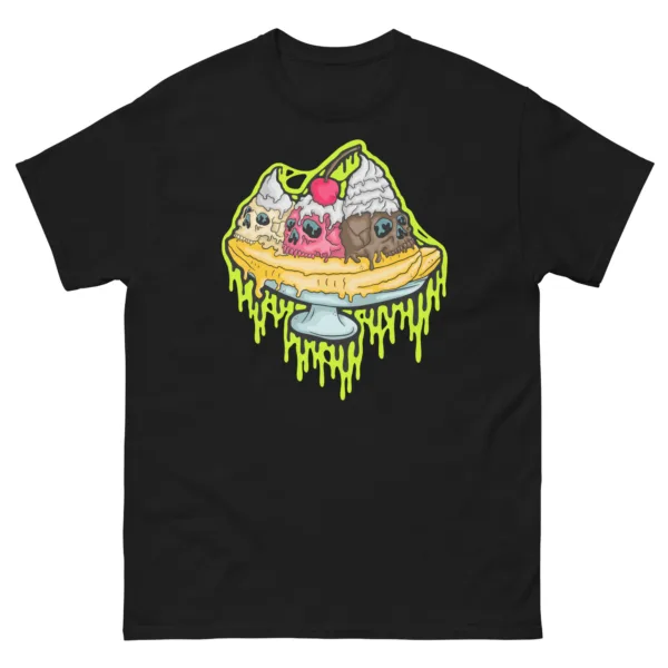 Drippy Banana Split Skulls T-Shirt - Image 2