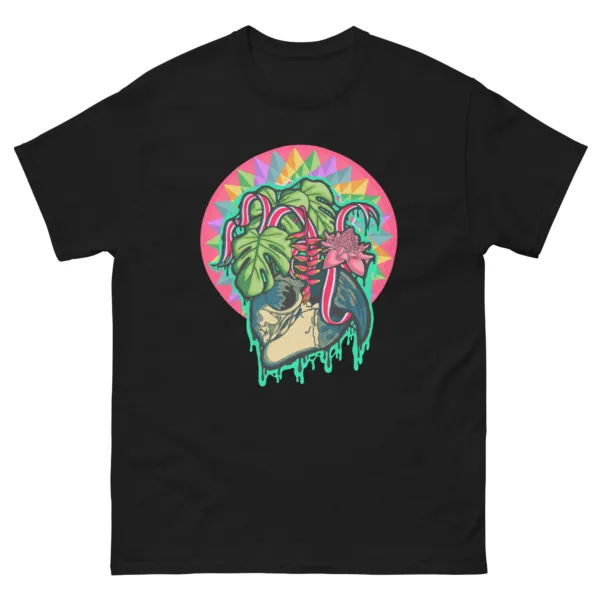 Drippy Costa Rican Macaw Skull Tee - Image 2
