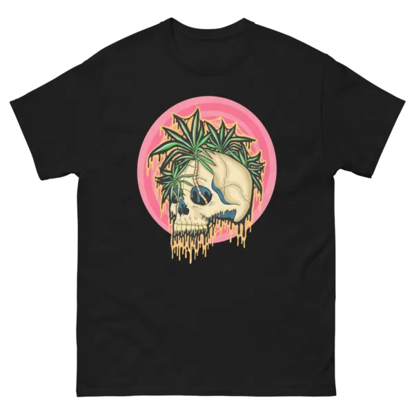 Drippy Tropical Skull T-Shirt - Image 2