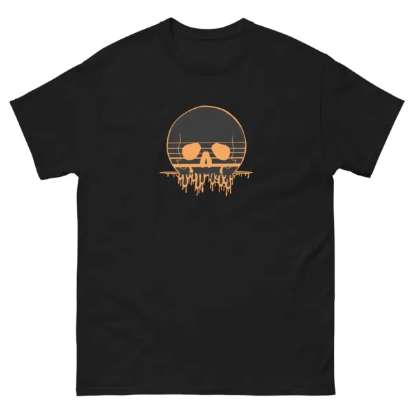 Drippy Horizon Sun Skull Tee - Image 2
