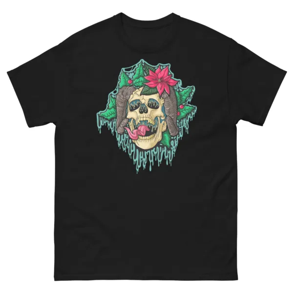Drippy Krampus Skull Tee - Image 2