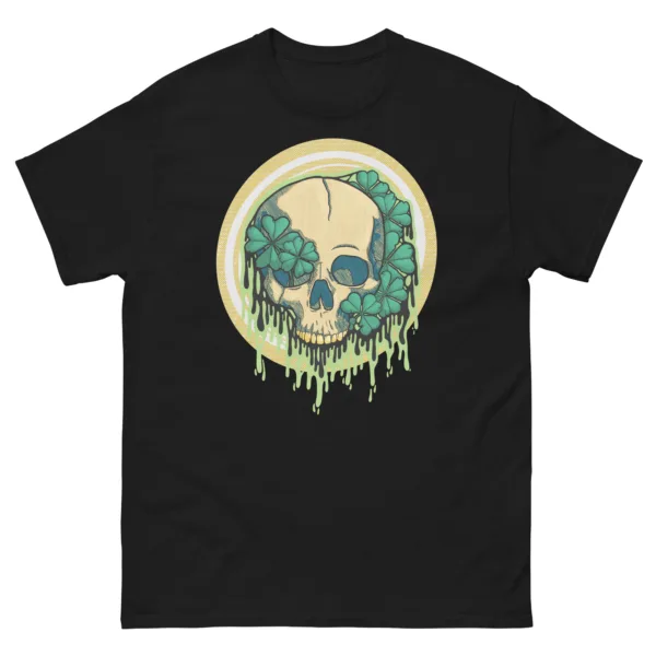 Drippy Lucky Skull T-Shirt - Image 2