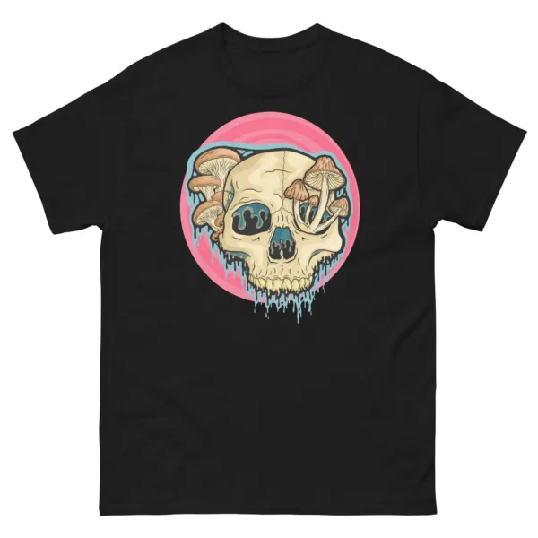 Drippy Mushroom Skull III Tee - Image 2
