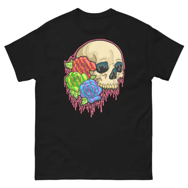 Drippy Pride Skull T-Shirt - Image 2