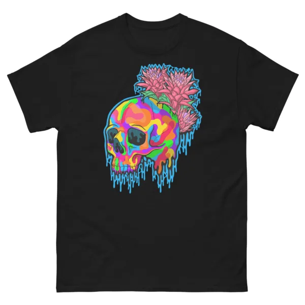 Drippy Pride Skull 2 T-Shirt - Image 2