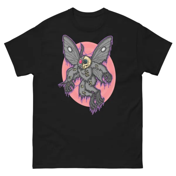 Drippy Mothman Skeleton Tee - Image 2
