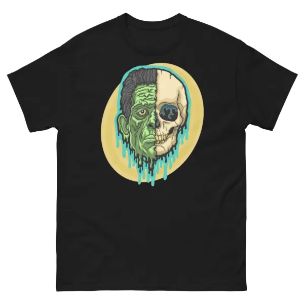 Drippy Frankenstein Skull Tee - Image 2