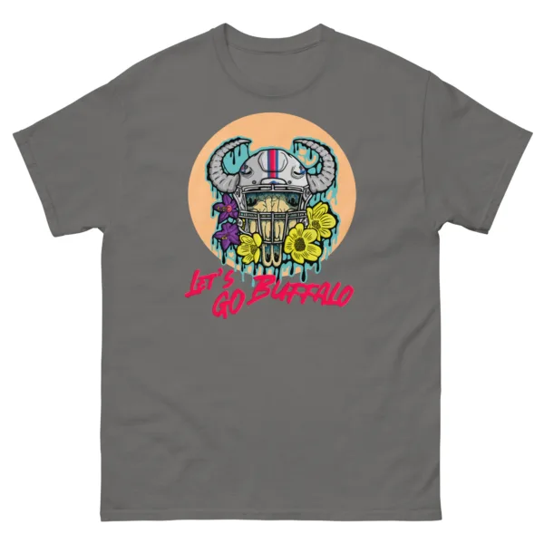 Drippy "Let's Go Buffalo" Buffalo Skull Tee - Image 5