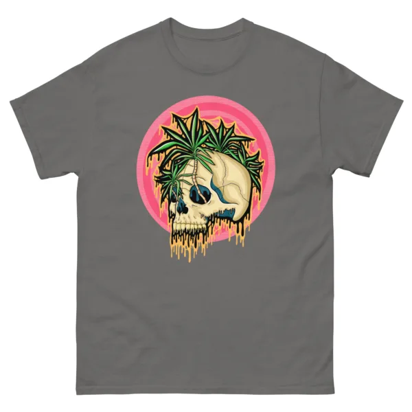 Drippy Tropical Skull T-Shirt - Image 4