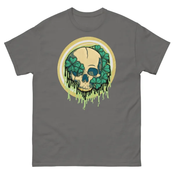 Drippy Lucky Skull T-Shirt - Image 6