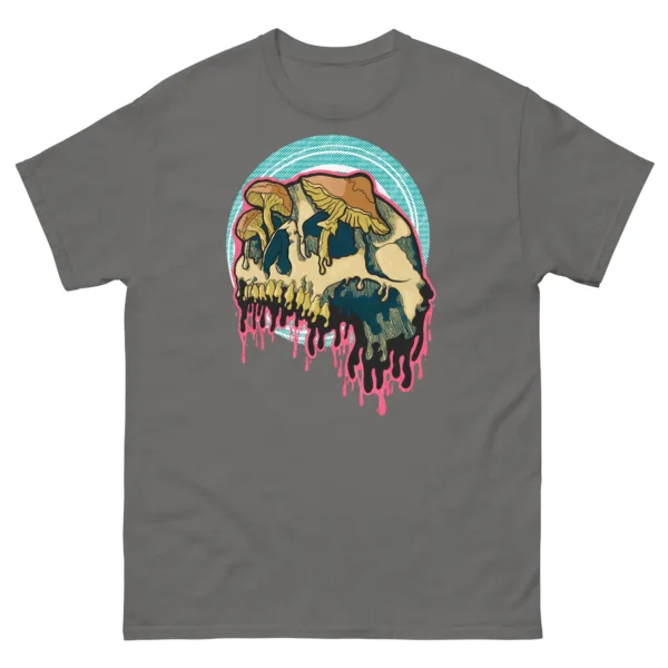 Drippy Mushroom Skull Tee - Image 4