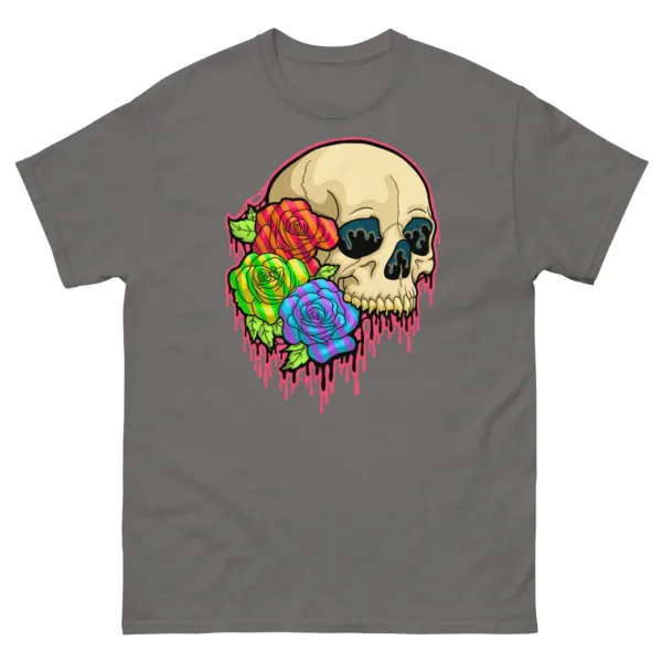 Drippy Pride Skull T-Shirt - Image 4