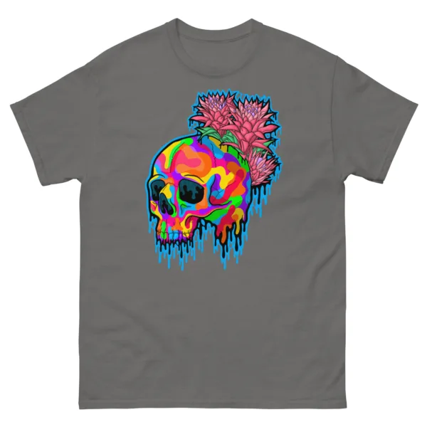 Drippy Pride Skull 2 T-Shirt - Image 4