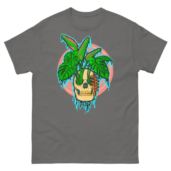 Drippy Tropical Skull Tee - Image 4