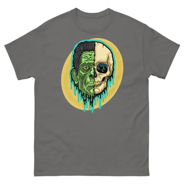 Drippy Frankenstein Skull Tee - Image 4