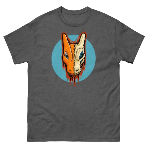 Drippy Charizard Skull Tee - Image 3