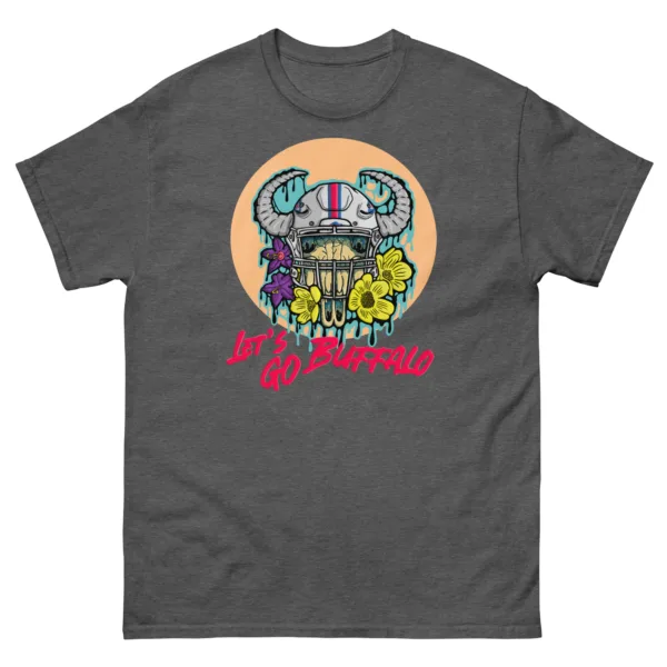 Drippy "Let's Go Buffalo" Buffalo Skull Tee - Image 4