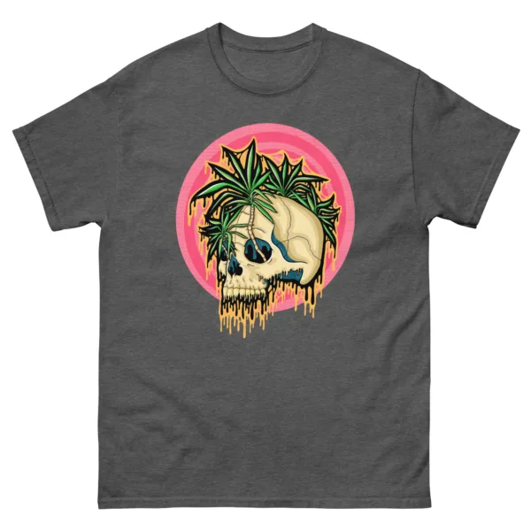 Drippy Tropical Skull T-Shirt - Image 3