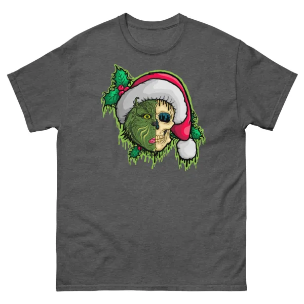 Drippy Grinch Skull Tee - Image 3