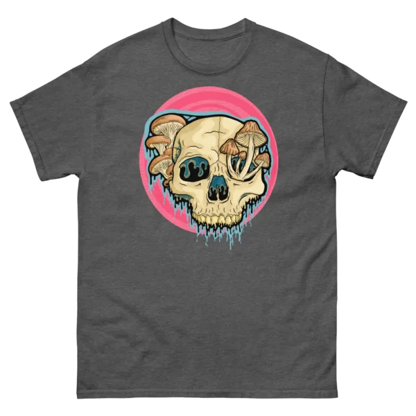 Drippy Mushroom Skull III Tee - Image 3
