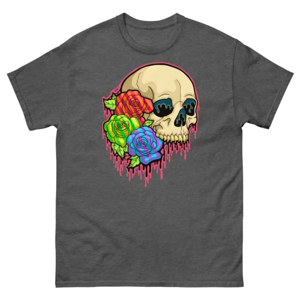 Drippy Pride Skull T-Shirt - Image 3