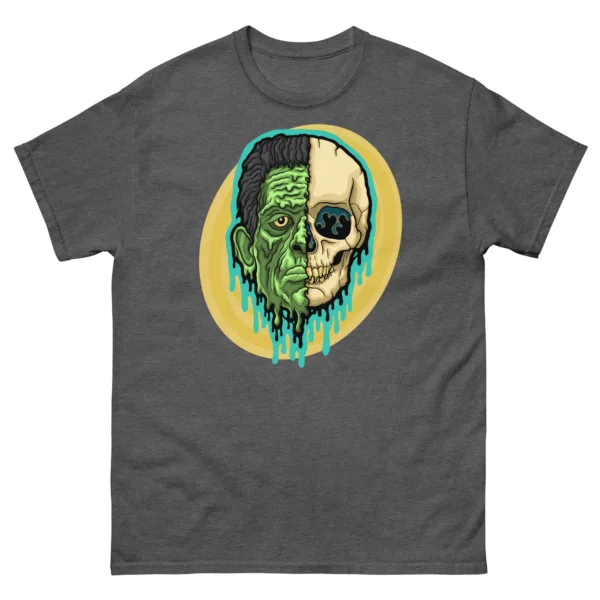 Drippy Frankenstein Skull Tee - Image 3