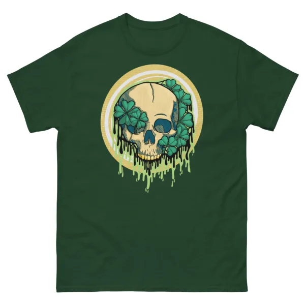 Drippy Lucky Skull T-Shirt - Image 3