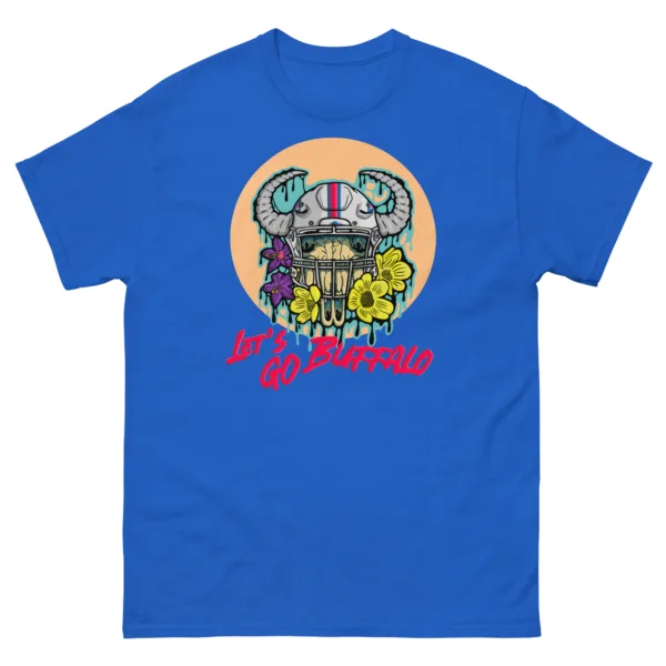 Drippy "Let's Go Buffalo" Buffalo Skull Tee - Image 3