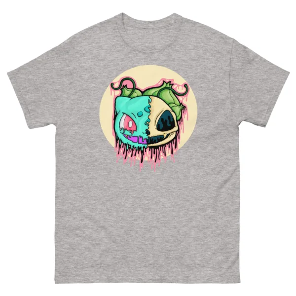 Drippy Bulbasaur Skull Tee - Image 5