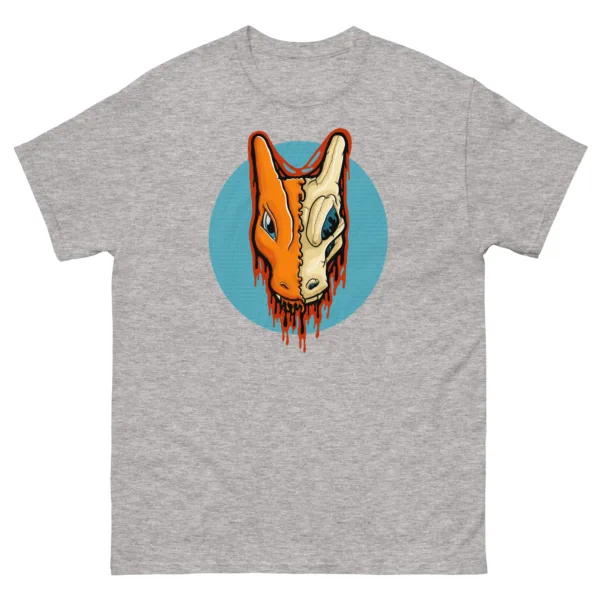 Drippy Charizard Skull Tee - Image 5