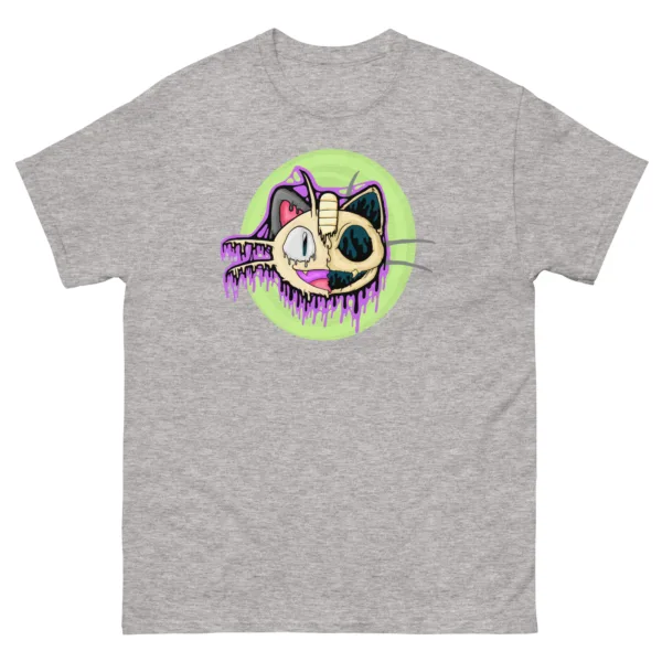 Drippy Meowth Skull Tee - Image 5