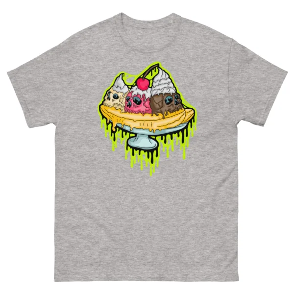 Drippy Banana Split Skulls T-Shirt - Image 5