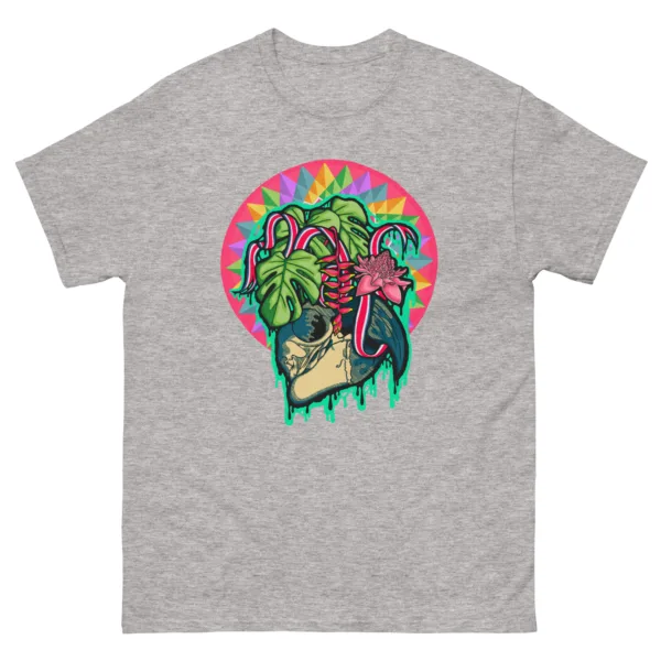 Drippy Costa Rican Macaw Skull Tee - Image 5