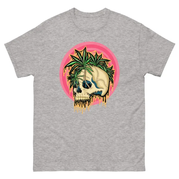 Drippy Tropical Skull T-Shirt - Image 5